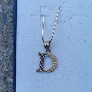 14k/14 karat yellow/white gold pendant/charm